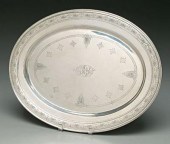 Towle Seville sterling tray, o