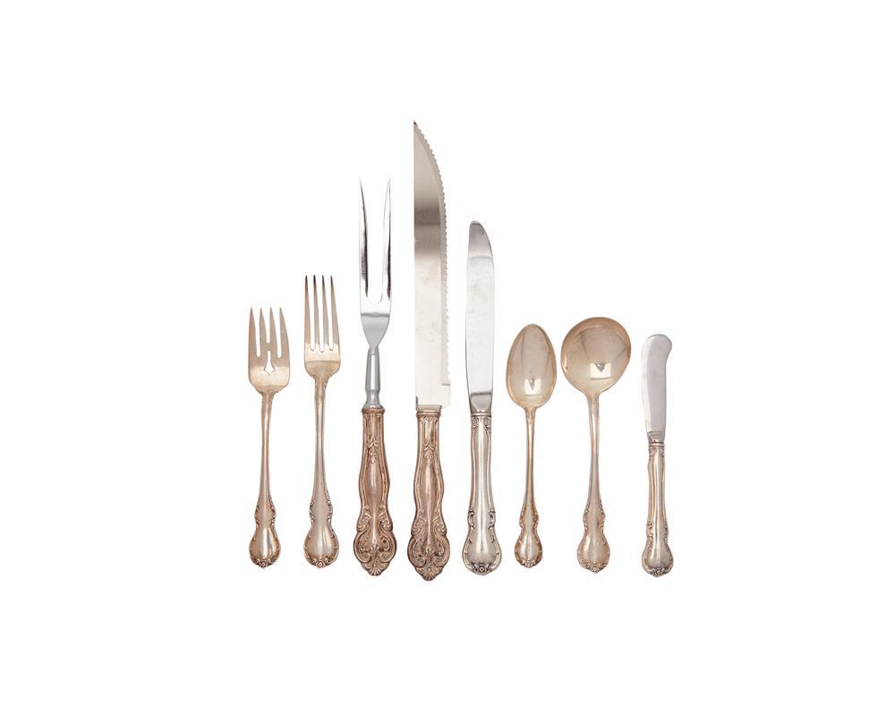 TOWLE SILVER FLATWARE SERVICE,
