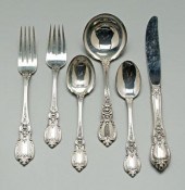 Towle sterling flatware: 17 pi