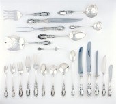 Towle sterling flatware servic
