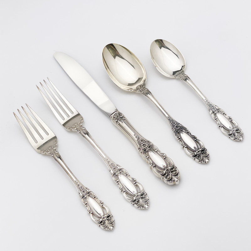 TOWLE STERLING FLATWARE SERVICE,