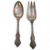 TOWLE STERLING SERVING SETDESC
