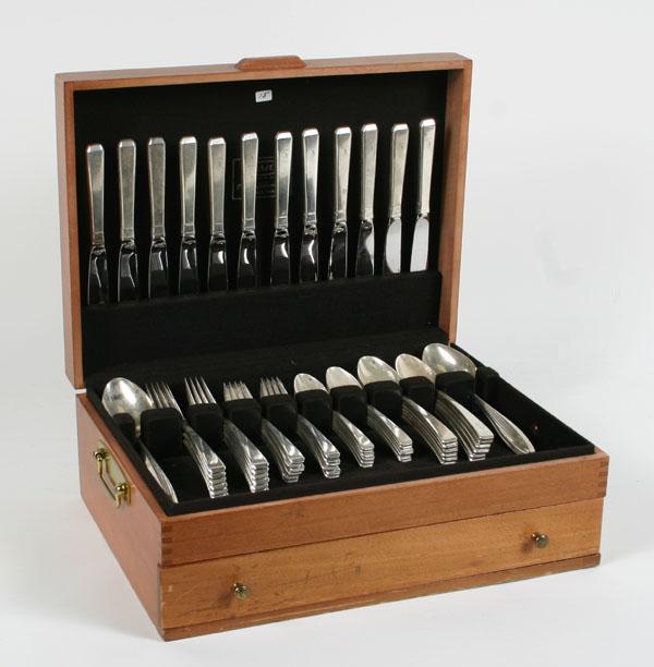 Towle sterling silver flatware in