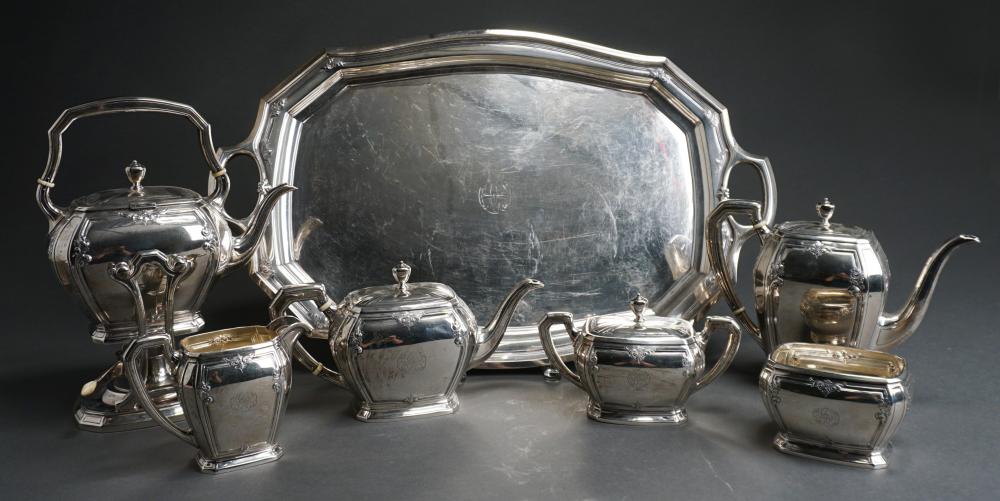 TOWLE STERLING SIX-PIECE COFFEE AND