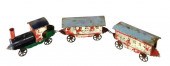TOY: EARLY AMERICAN TIN TRAIN,