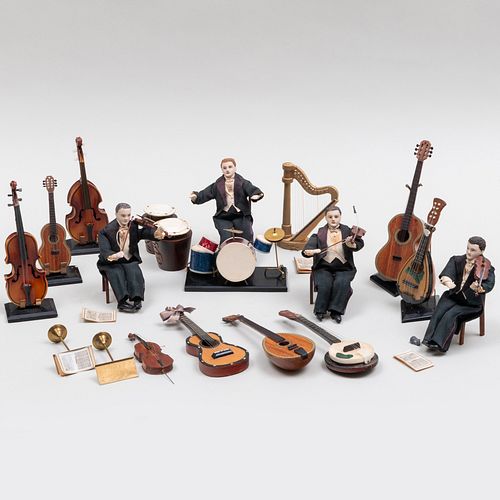 TOY QUARTET AND A GROUP OF