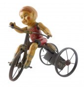 TOY: TIN LITHOGRAPH WIND-UP BO