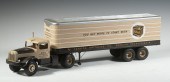TOY TRACTOR TRAILER TRUCK Vint