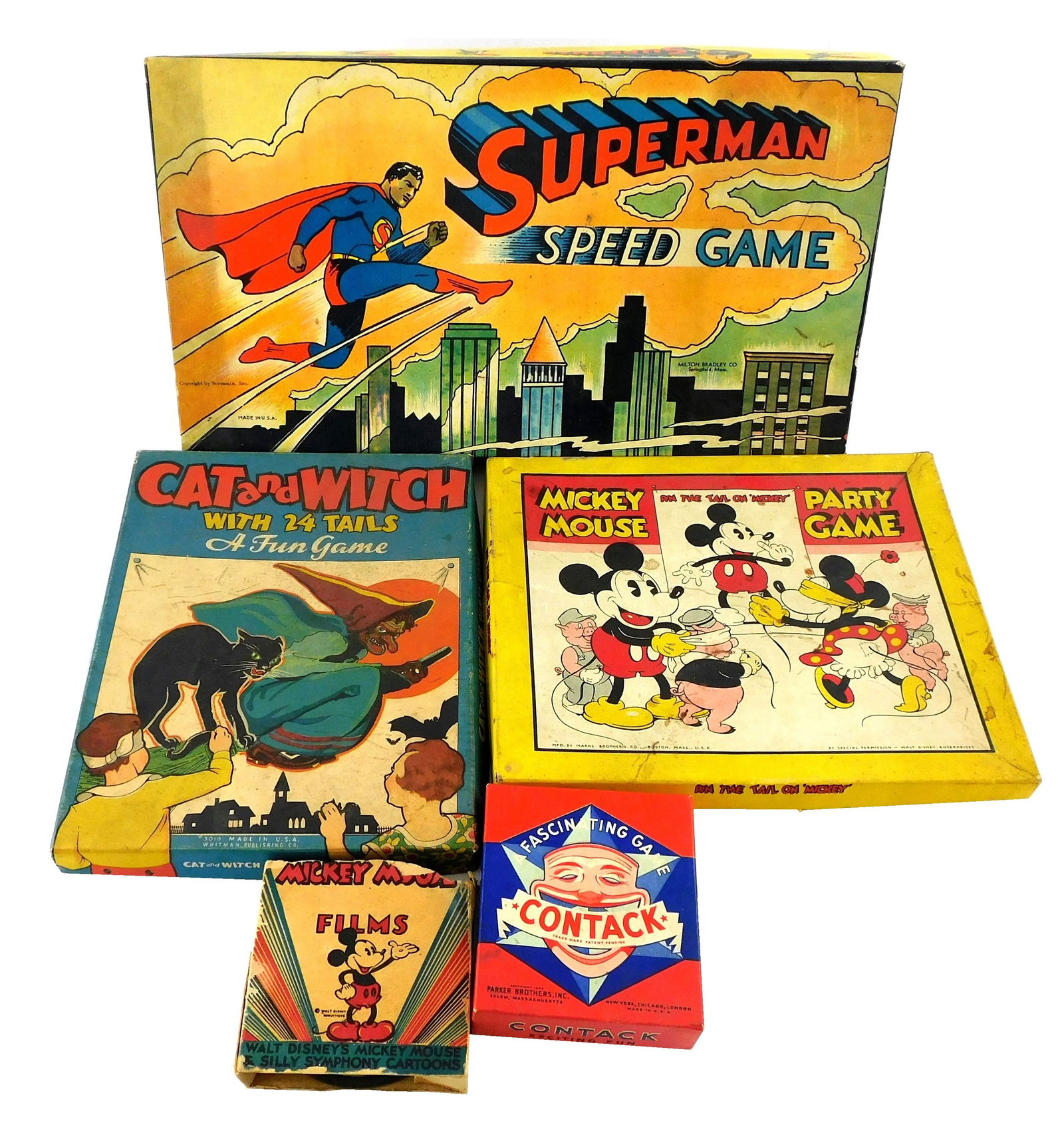 +TOYS: FIVE EARLY 20TH C.