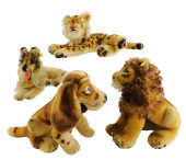 TOYS: FOUR STEIFF STUFFED ANIM