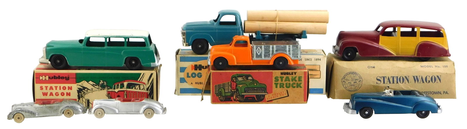 TOYS: HUBLEY, METAL MASTERS,