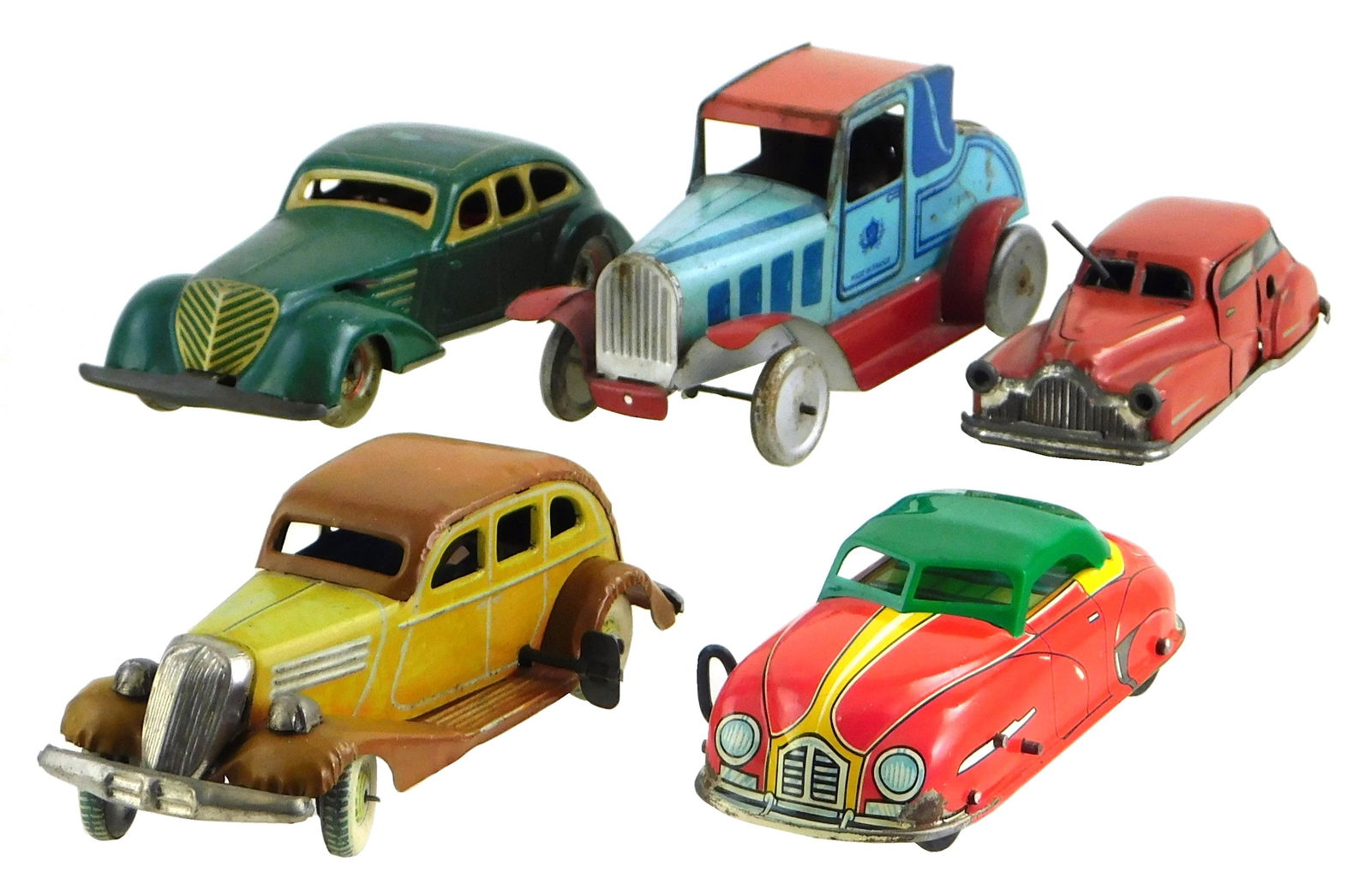 TOYS: MARX, JOUSTRA, ETC., FIVE TOY