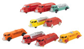 TOYS: NINE DIE-CAST TOY OIL TA