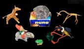 TOYS: SIX ANIMAL THEMED TOYS,