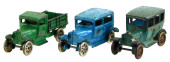 TOYS: THREE ARCADE CAST IRON P