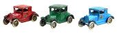 TOYS: THREE ARCADE CAST IRON P