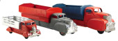TOYS: THREE MARX TOY TRUCKS, E
