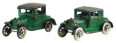 TOYS: TWO ARCADE CAST IRON GRE