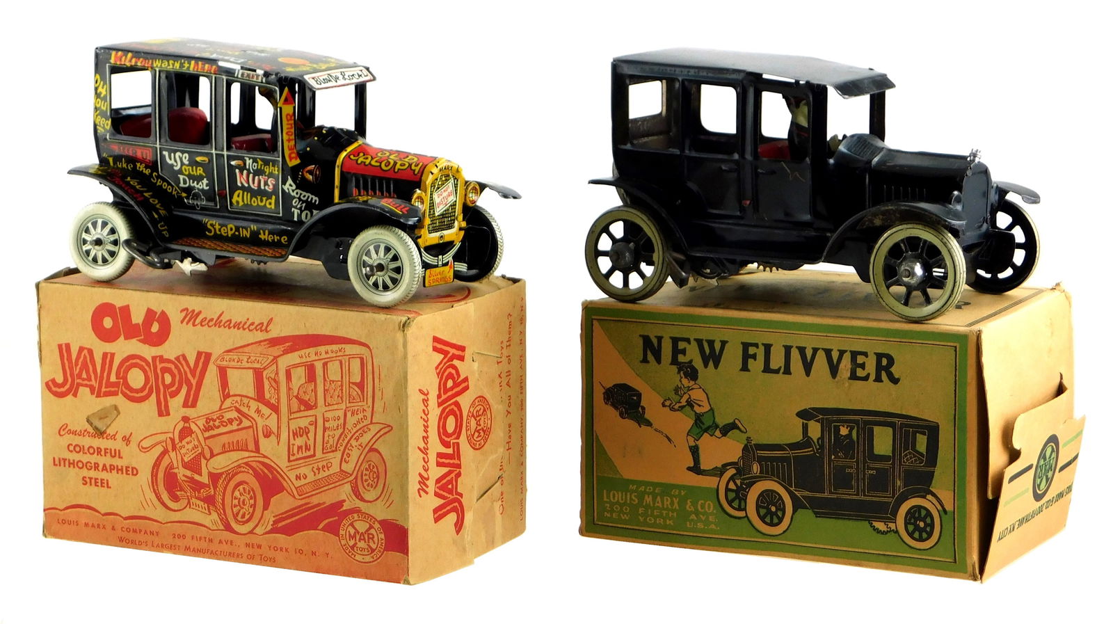 TOYS: TWO MARX MECHANICAL KEY
