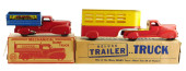 TOYS: TWO MARX METAL TOY TRUCK