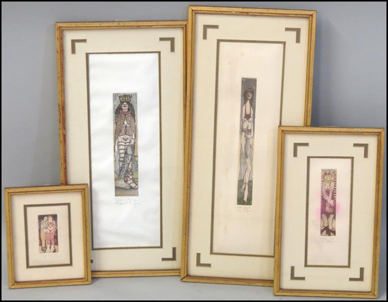 T.P. SPEER (20TH CENTURY) FOUR