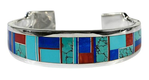 TRACEY KNIFEWING SILVER GEMSTONE