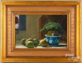 TRACY MEDLING OIL ON WOOD PANE