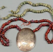 TRADE BEADS AND SILVER GORGET2