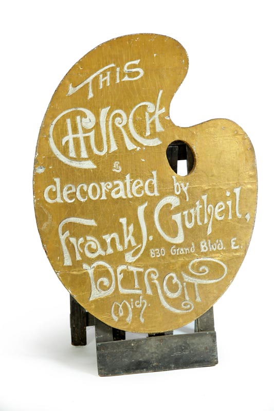 TRADE SIGN.  American  ca.1870s 