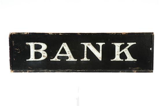 TRADE SIGN.  American  late 19th