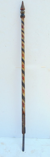 TRADE SIGN BARBER POLE RED, WH