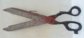 TRADE SIGN BARBER, SCISSORS, L