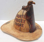 TRADE SIGN CARVED WOODEN FIREM