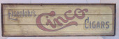 TRADE SIGN, "EISENLOHR'S CINCO