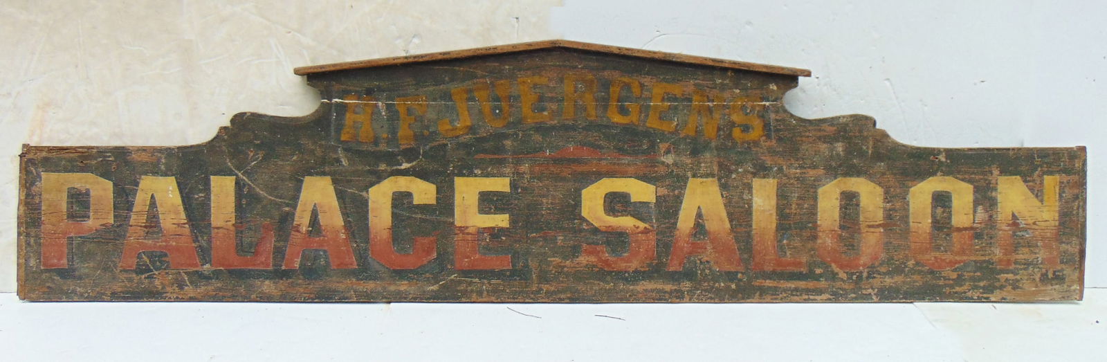TRADE SIGN " F. H. JUERGENSEN