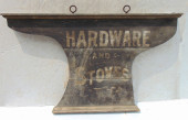TRADE SIGN "HARDWARE AND STOVE