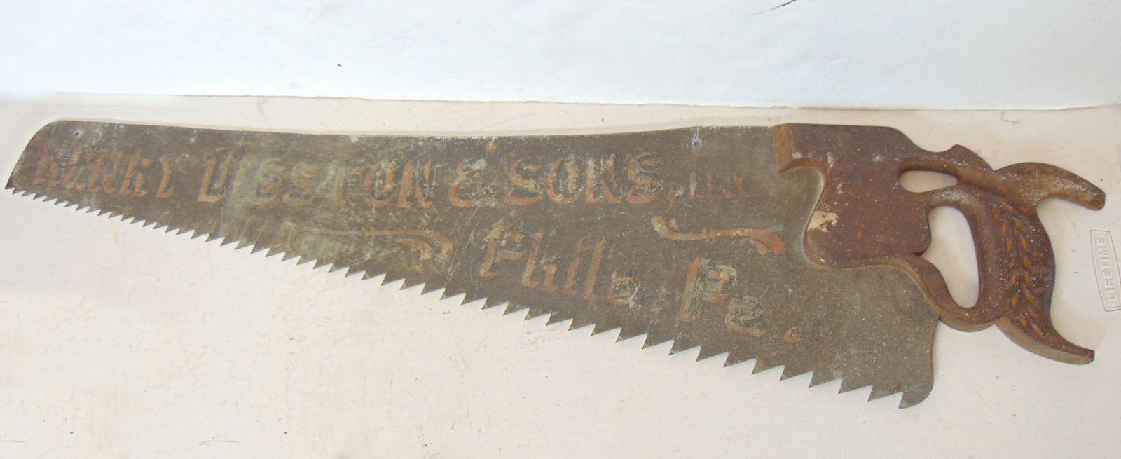TRADE SIGN "HENRY DISSTON & SONS