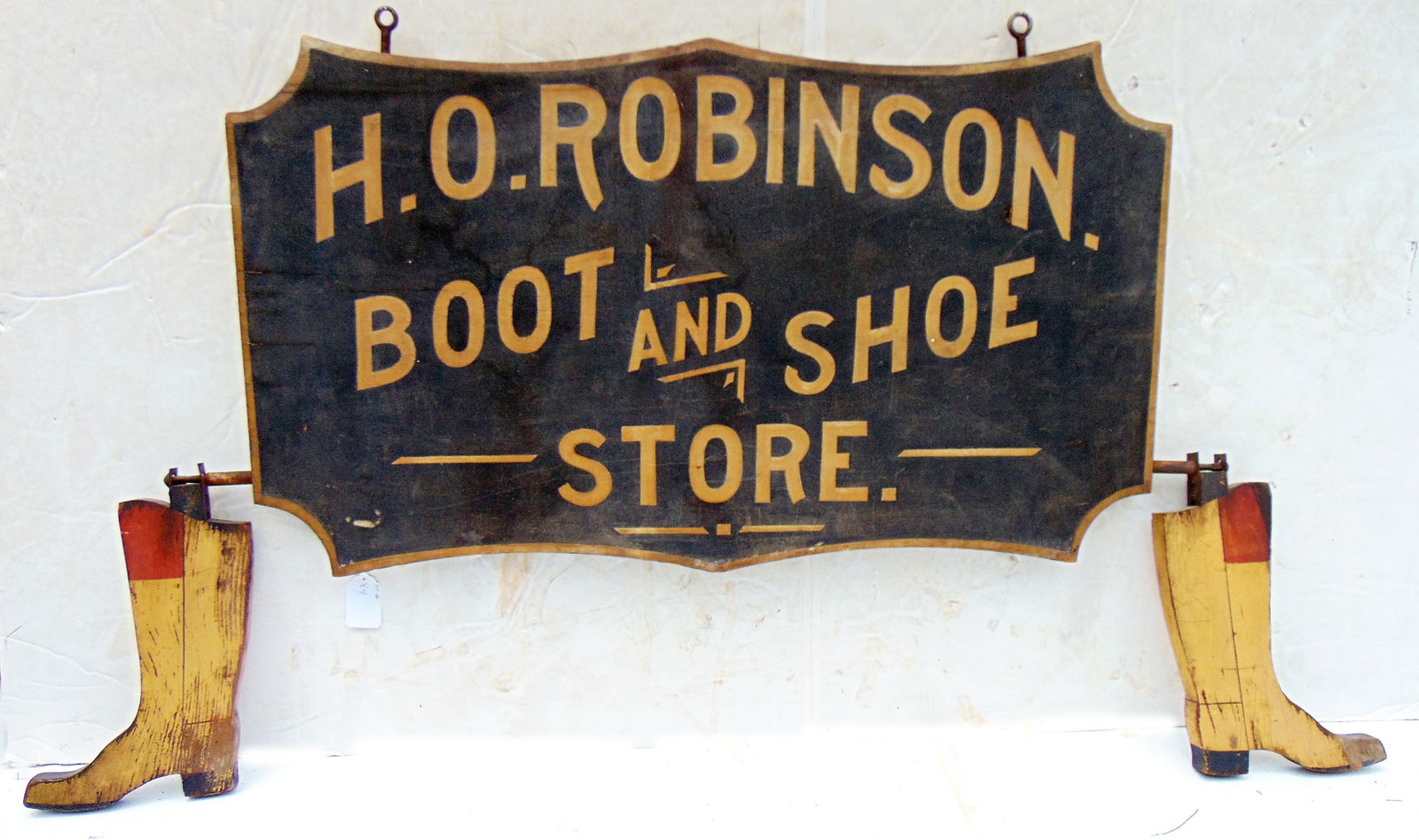 TRADE SIGN "H.O. ROBINSON BOOT