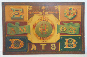 TRADE SIGN, PAINTERS SAMPLE BO