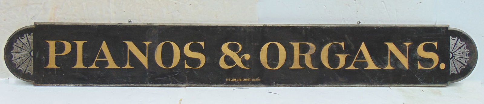 TRADE SIGN " PIANOS AND ORGANS"