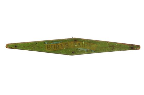 TRADE SIGN.  Sunbury  Ohio  late
