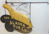 TRADE SIGN "THE ALASKA FUR COM