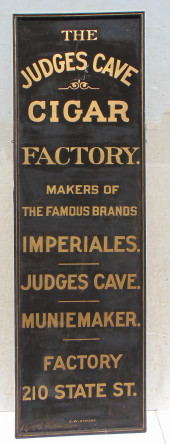 TRADE SIGN ""THE JUDGES CAVE C