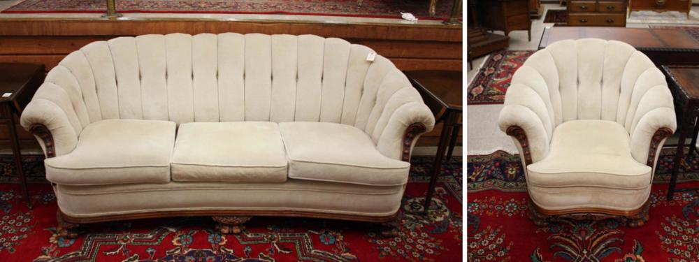 TRADITIONAL STYLE SOFA AND MATCHING