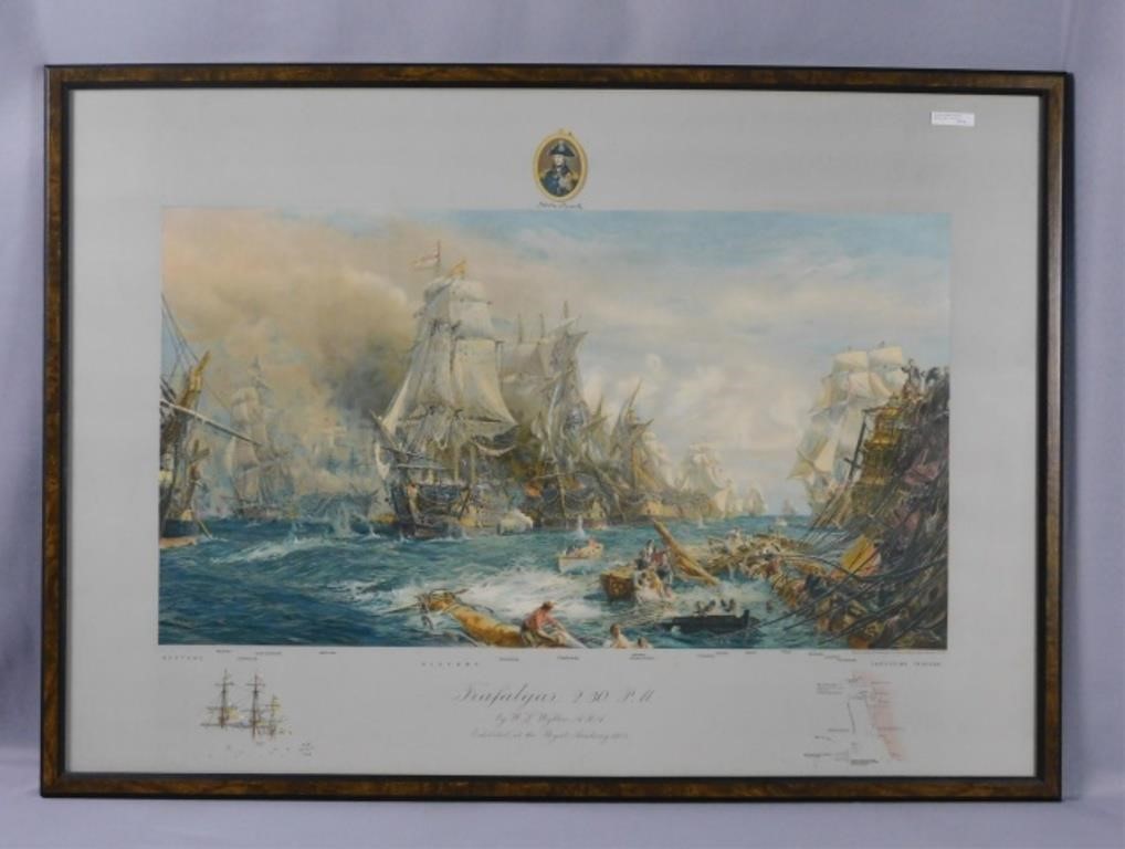TRAFALGAR 2:30 PM BY WYLLIE COLORED