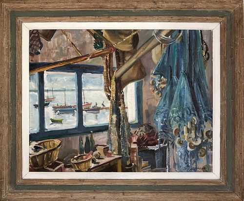 TRAFFORD PARTRIDGE KLOTS OIL ON