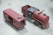 TRAIN RIDING TOY. Two-part pre