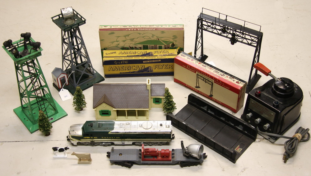 TRAIN SET & ACCESSORIES - 1957