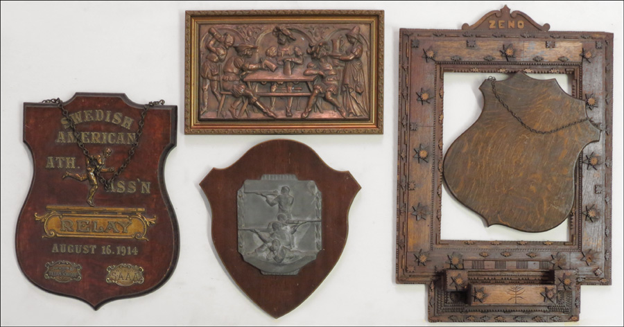 TRAMP ART FRAME. Together with