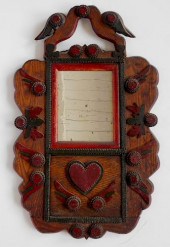 TRAMP ART FRAME WITH MIRRORTra